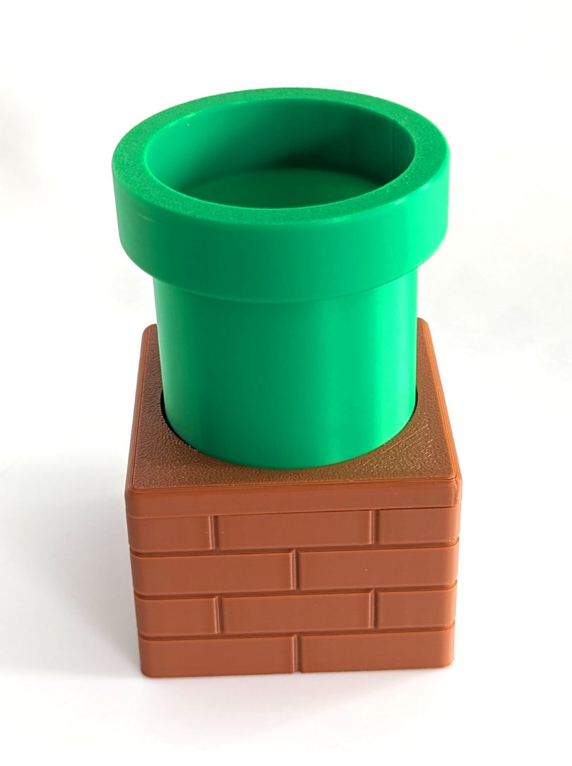 Mario Pipe Planter — vue 1