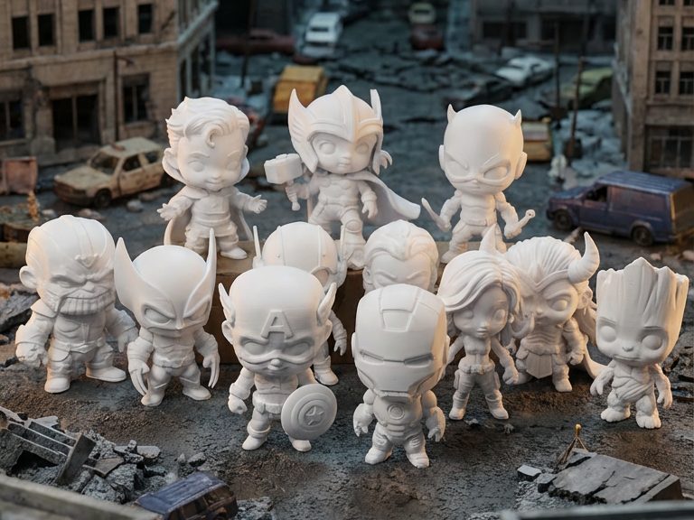 Marvel Chibi Set — vue 1