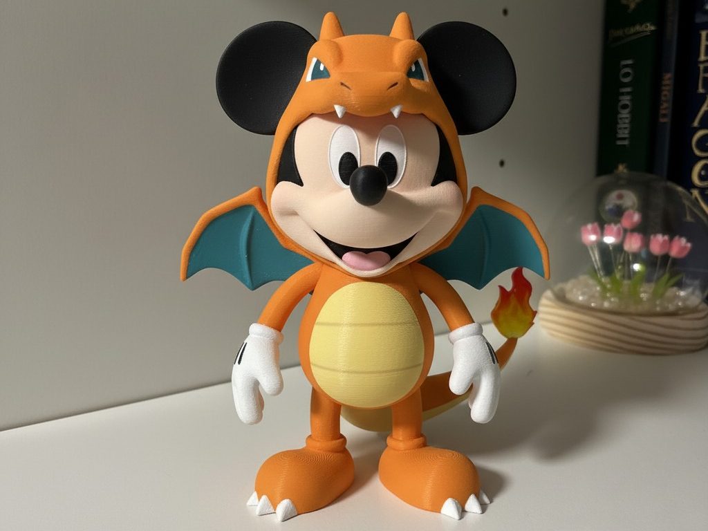 mickey mouse - charizard — vue 1