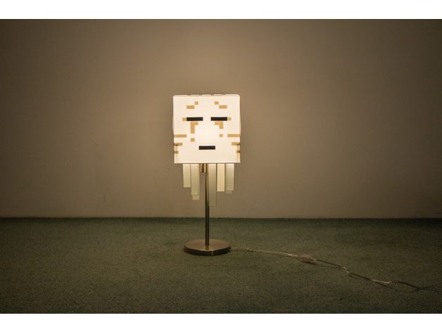 Minecraft Ghast night lamp 2702591 — vue 4