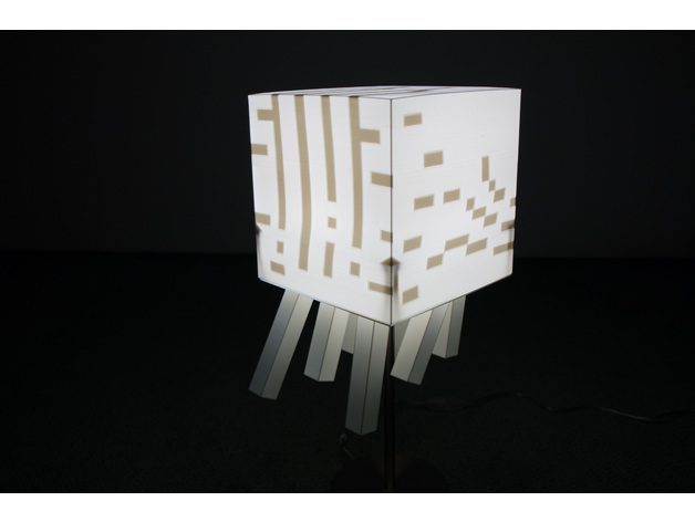 Minecraft Ghast night lamp 2702591 — vue 6