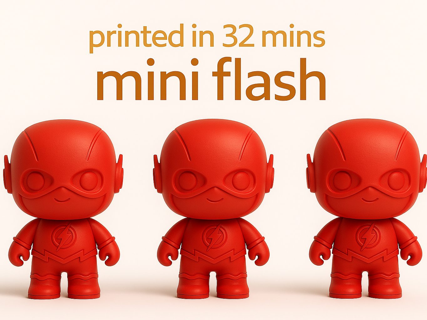 Mini Flash – Superhero Collectible — vue 1