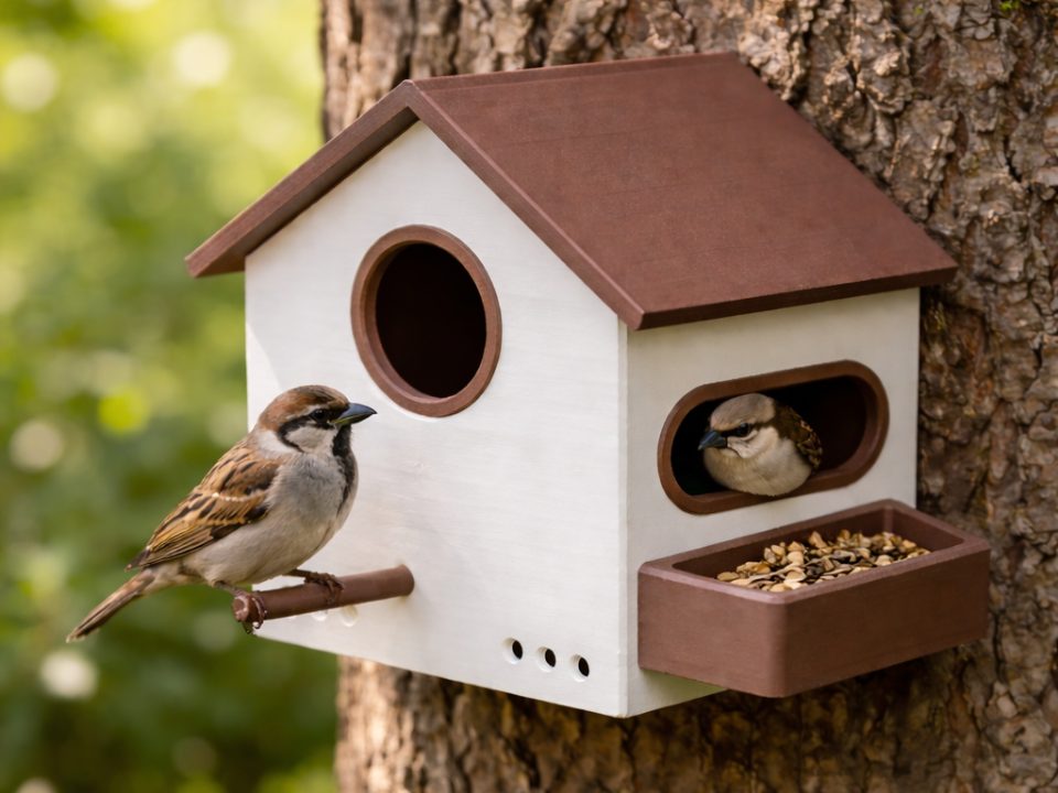 Minimal Birdhouse – , No Glue — vue 1