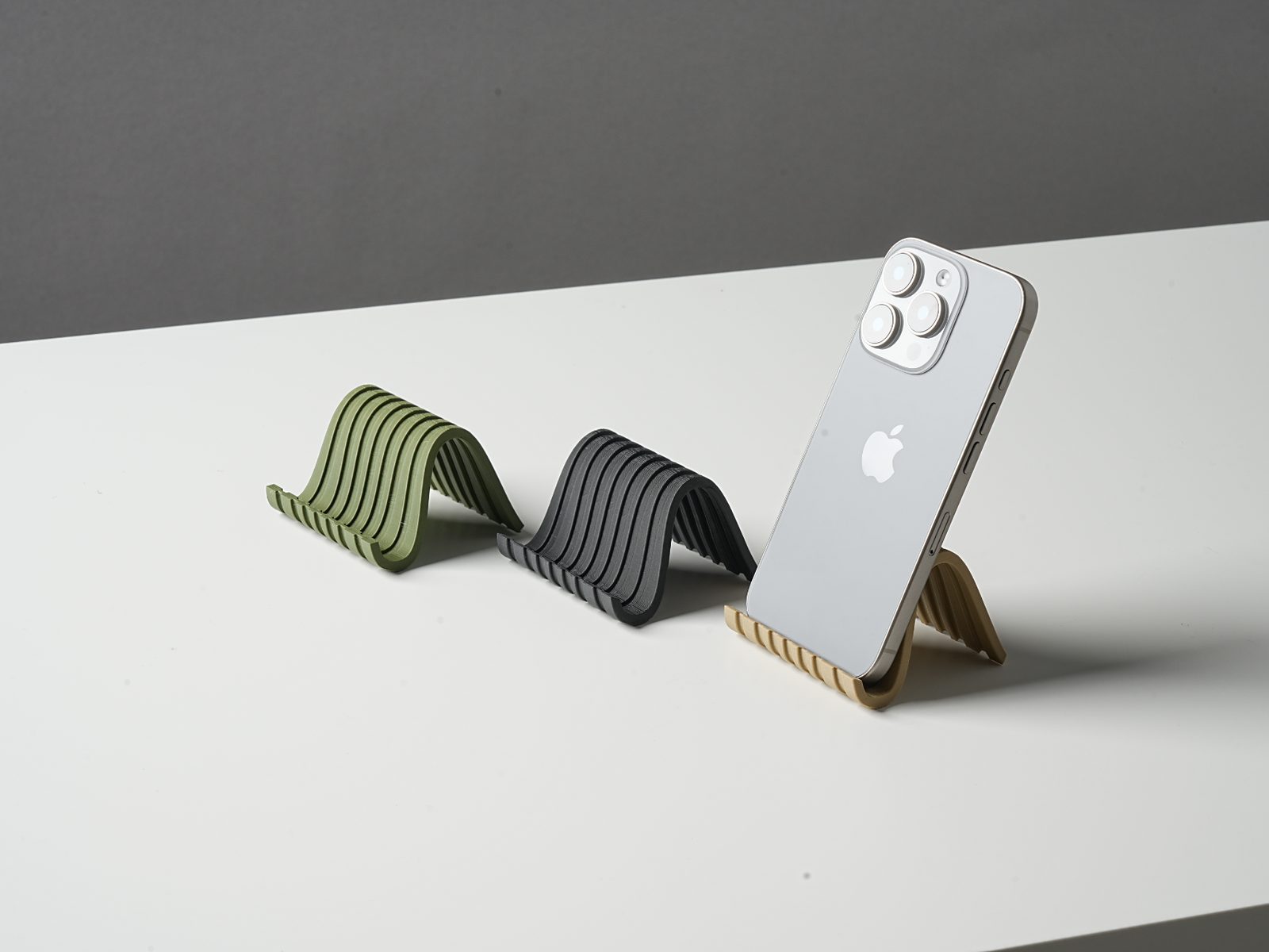 Minimalist Phone Stand — vue 1