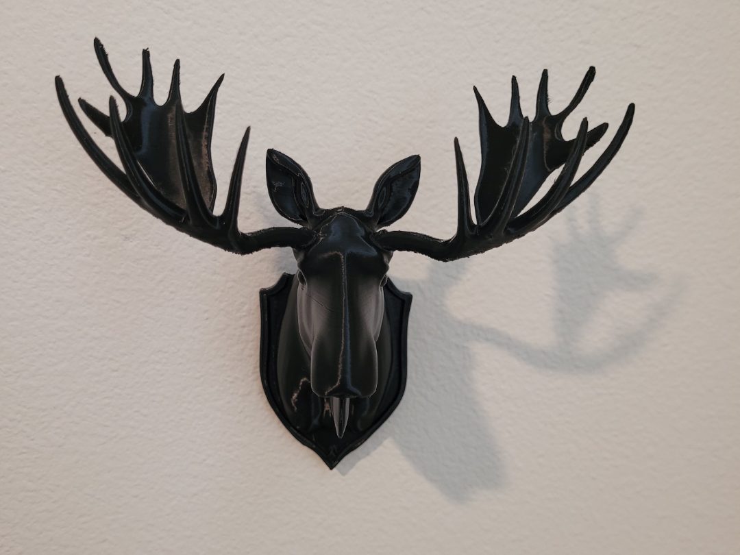 Moose Wall Mount Plaque — vue 1