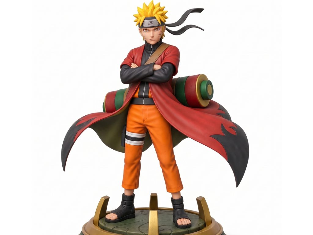 Naruto Uzumaki Sage Mode Pain Arc Statue — vue 1