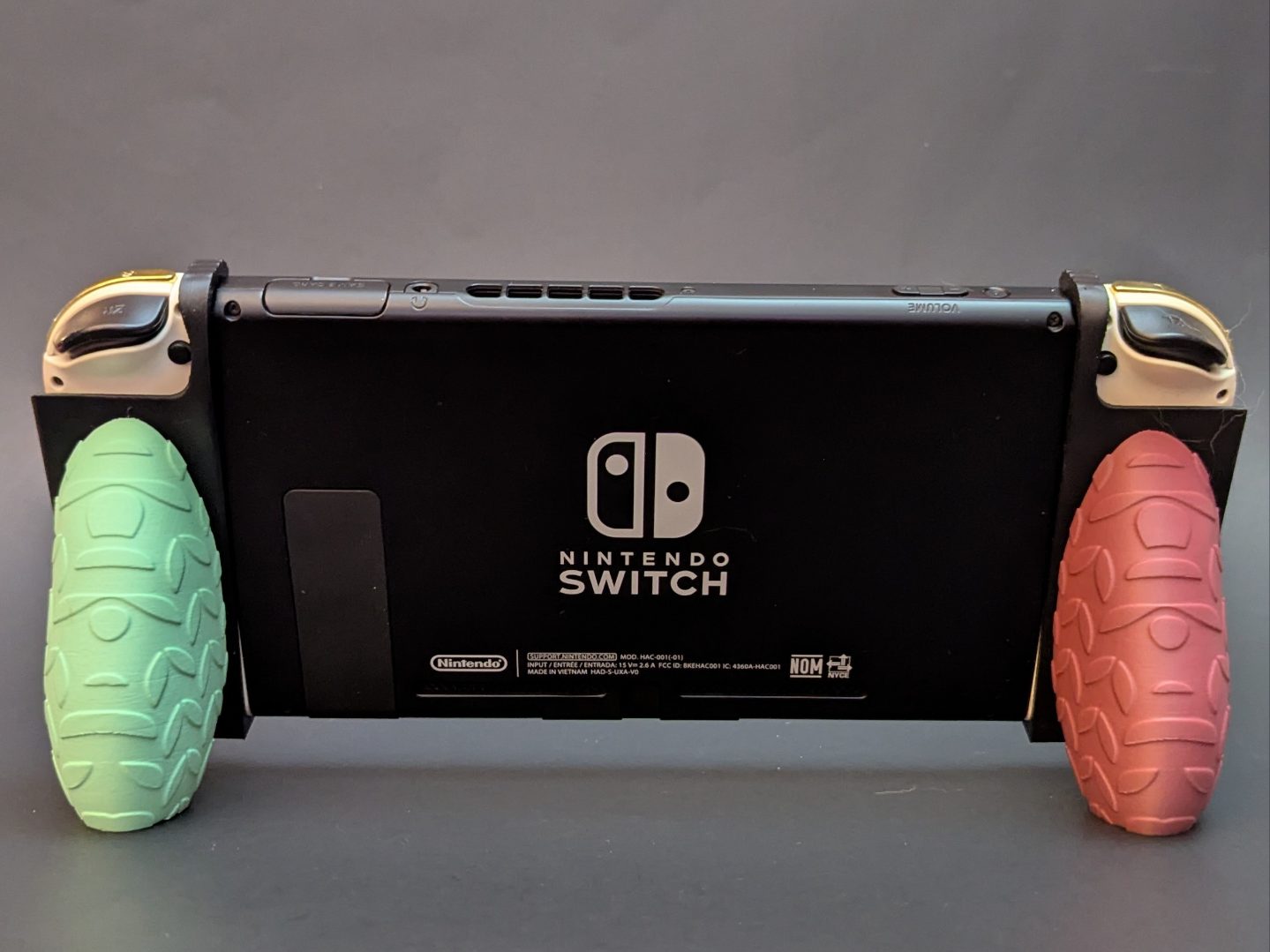 Nintendo Switch Joycon Grip -Leaf Pattern — vue 1