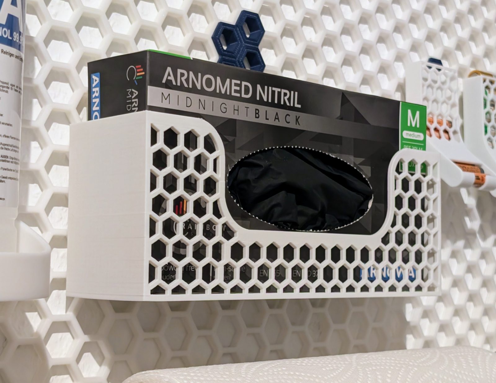 Nitril Glove Holder for Honeycomb Storage Wall HSW — vue 1