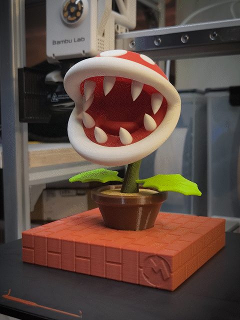 摇头晃脑的食人花 Bobblehead Piranha Plant — vue 1
