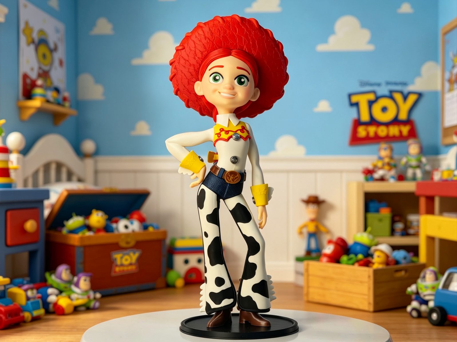 【】玩具总动员翠丝（Jessie）Toy Story — vue 1