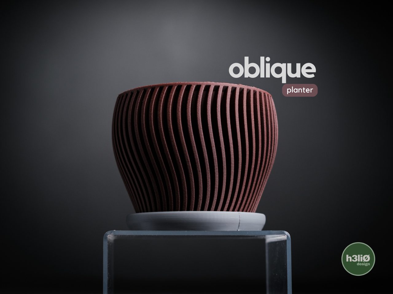 oblique · planter — vue 1