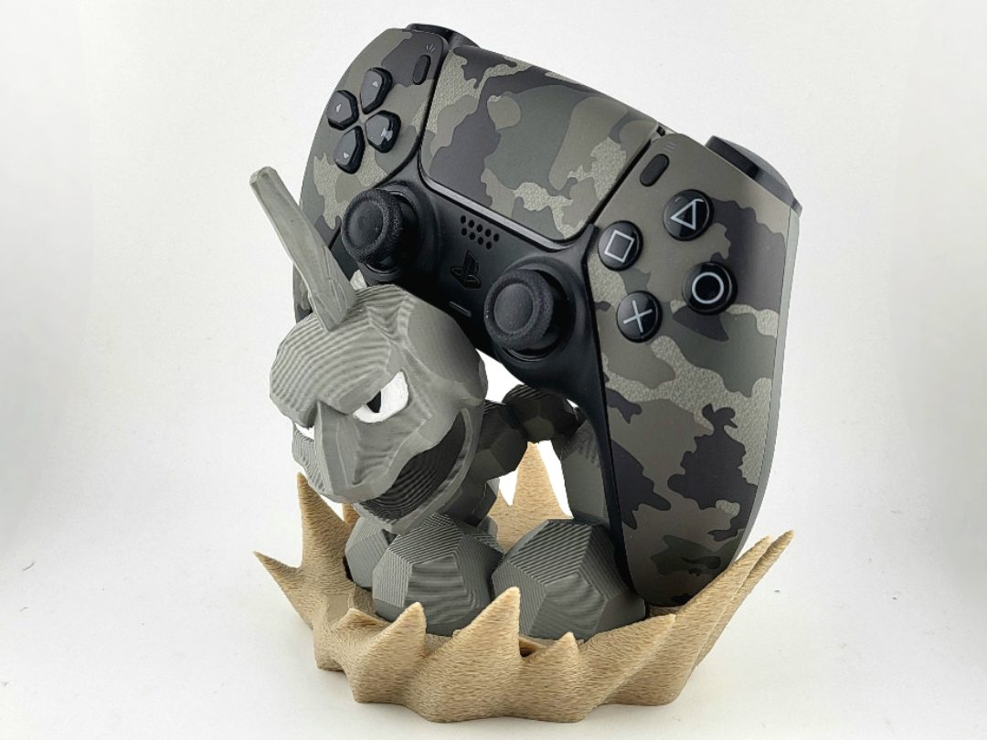 Onix pokemon Controller Stand PS5 Holder joystick — vue 1