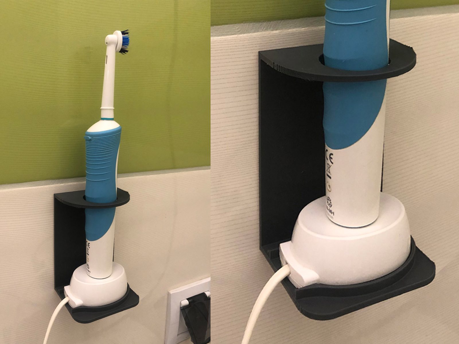 Oral-B Electric Toothbrush Wall Mount — vue 1