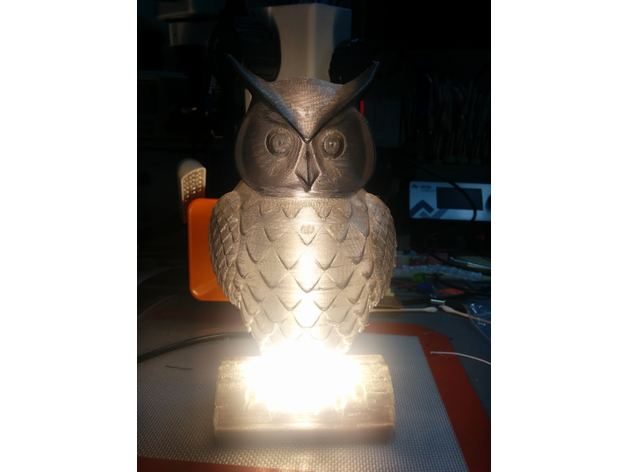 Owl LED Lamp — vue 6