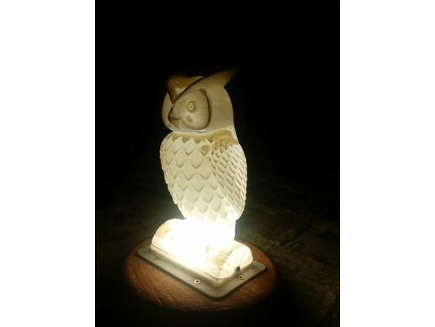 Owl LED Lamp — vue 13