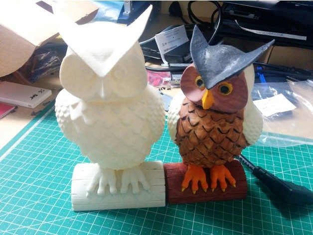 Owl LED Lamp — vue 22