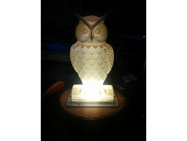 Owl LED Lamp — vue 25