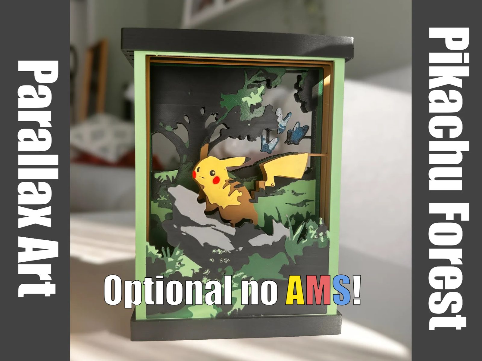Parallax Art: Pikachu Forest — vue 1