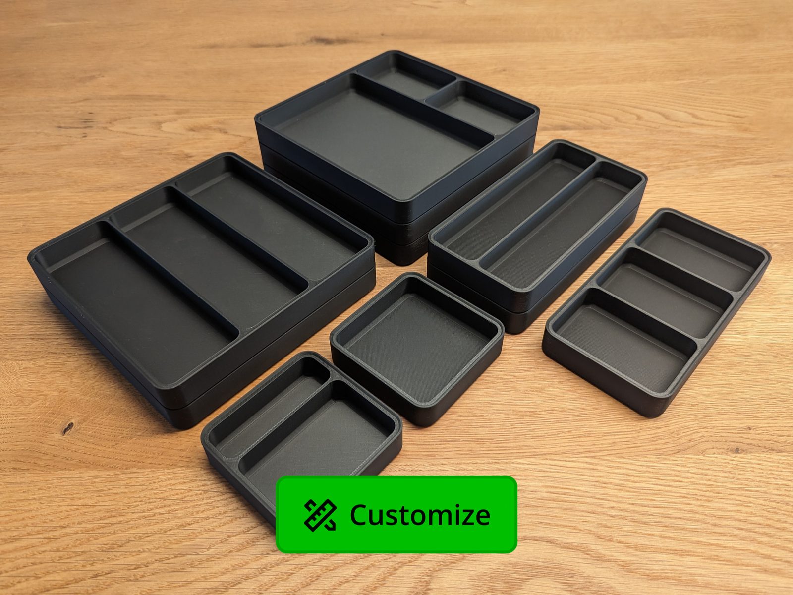 Parametric Sorting Tray — vue 1