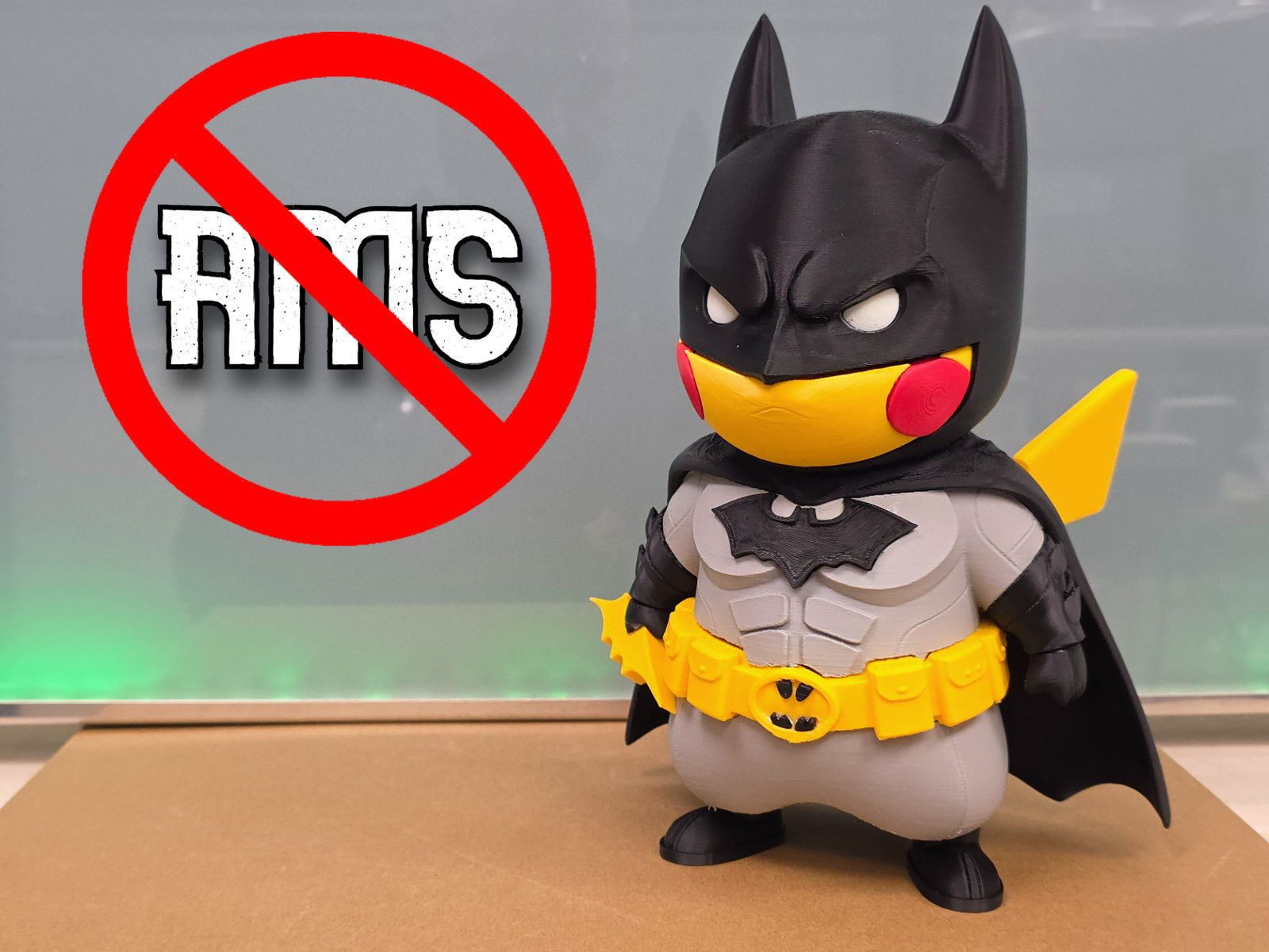 Pikachu as Batman DC / — vue 1