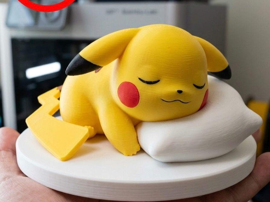 pikachu durmiente - pokemon — vue 1
