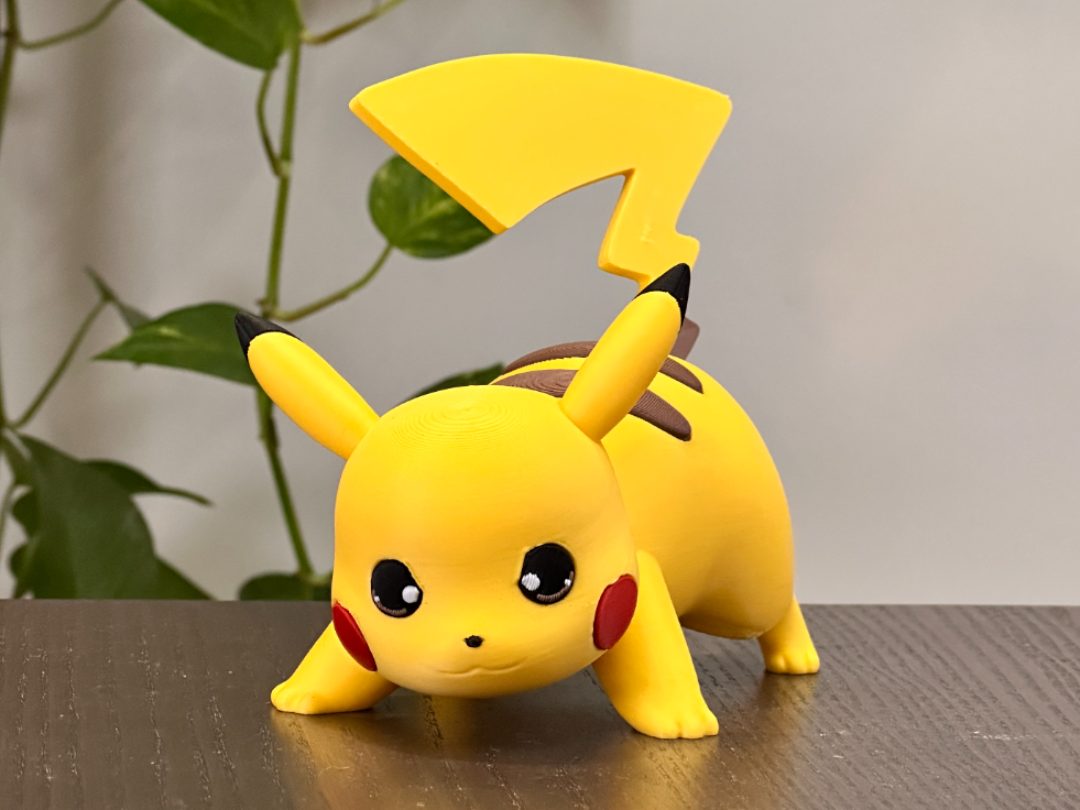 Pikachu Multiparts 110mm/60mm tall — vue 1