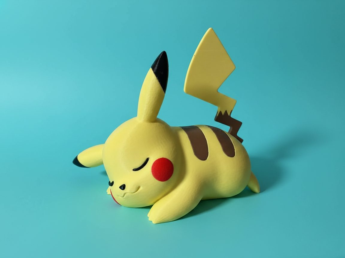 Pikachu sleeping — vue 1