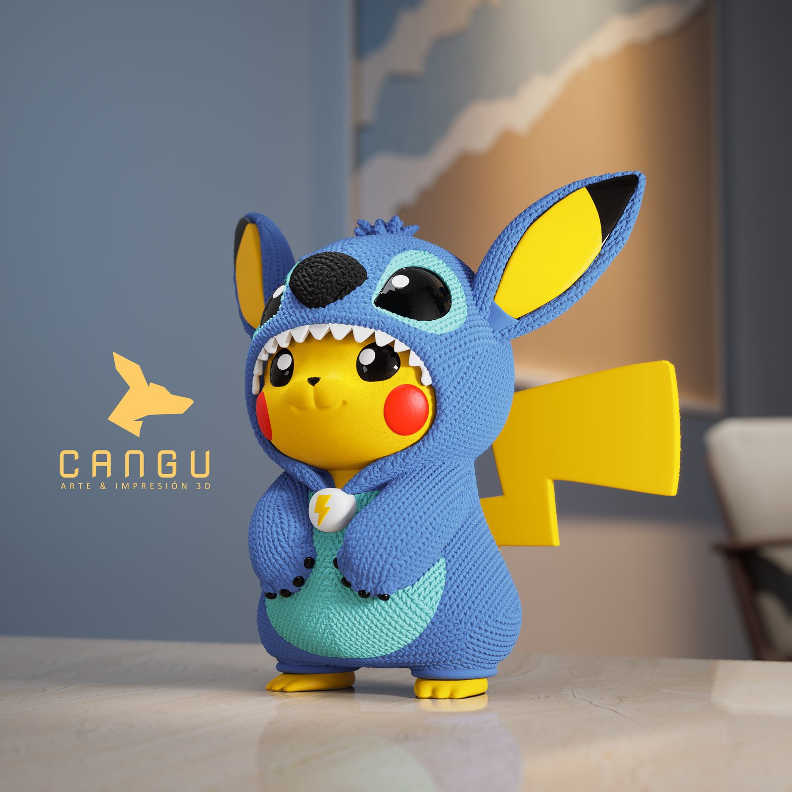 PIkachu Stich — vue 2