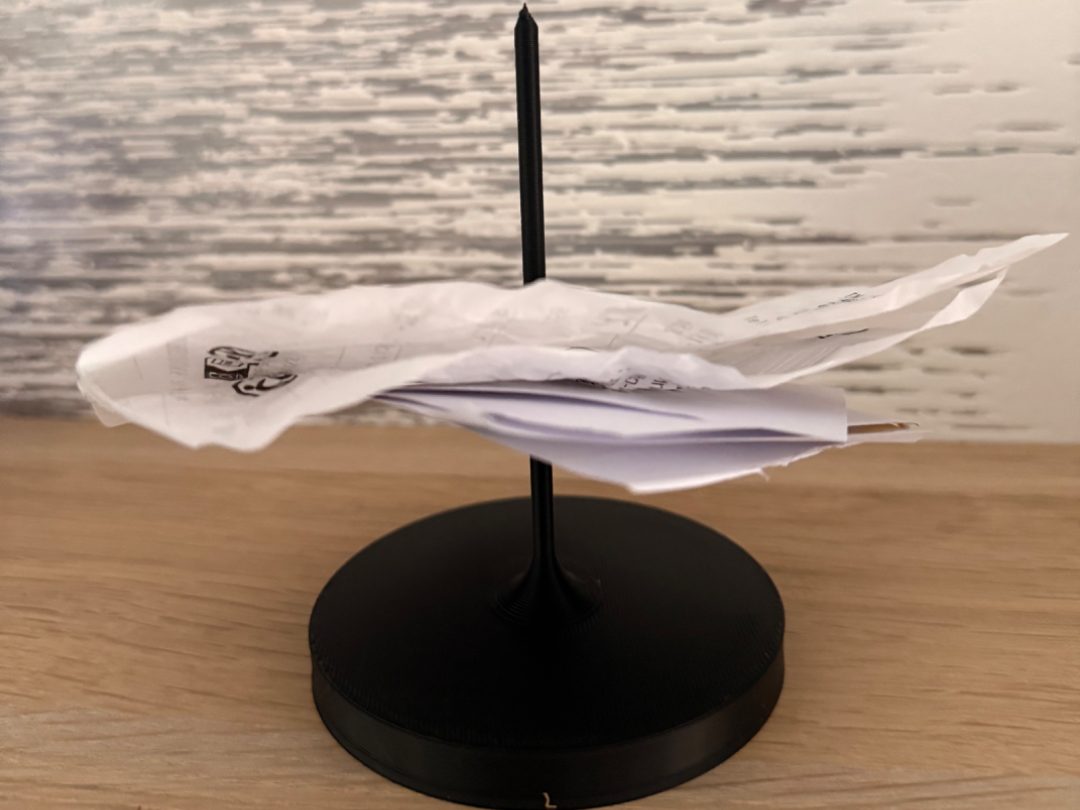 Pique note — vue 1