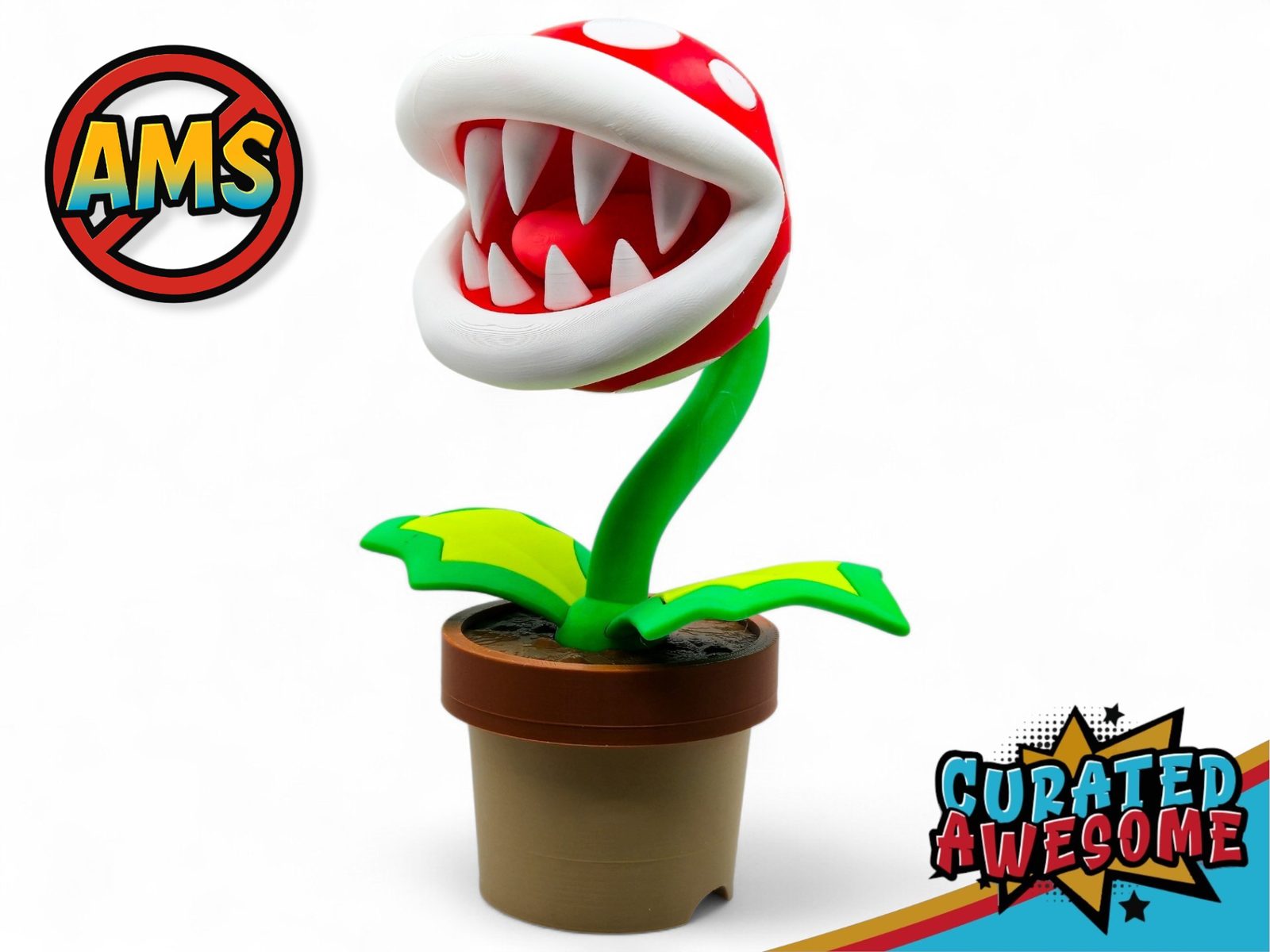 Piranha Plant With Pot — vue 1