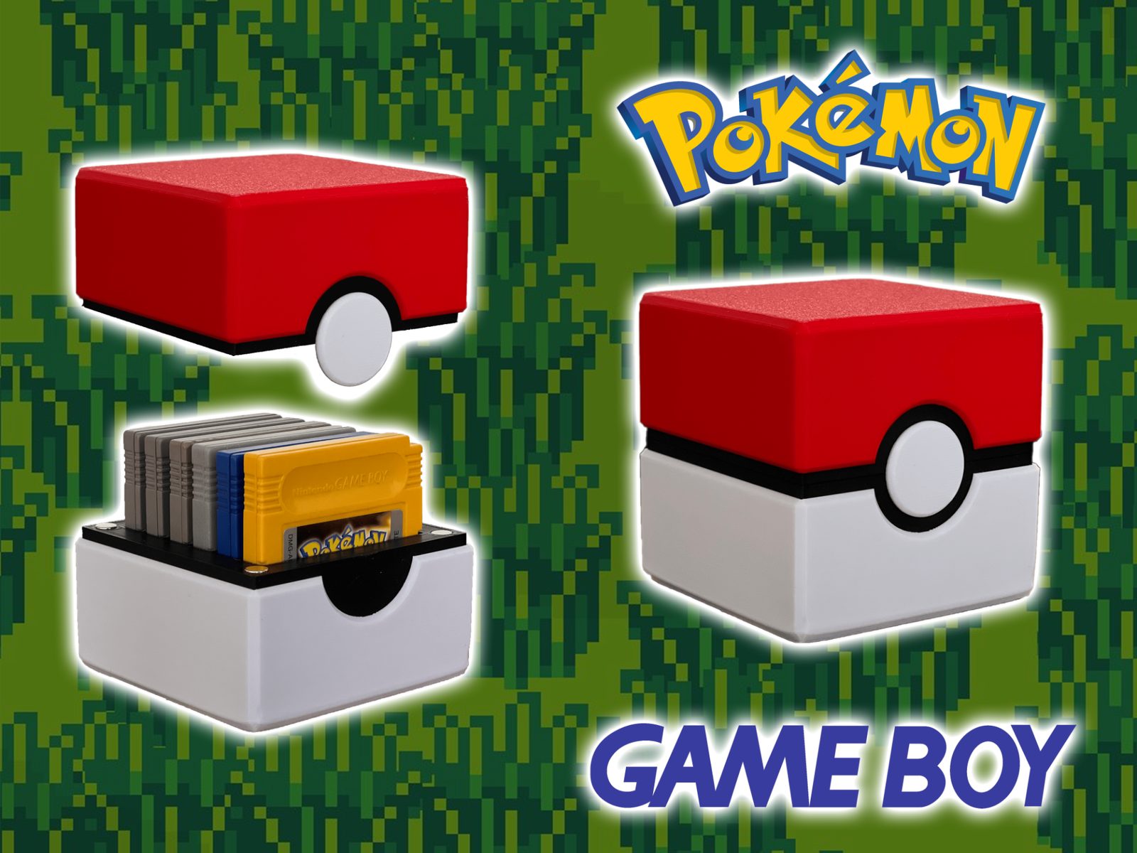 Pokemon GBC Game Case — vue 1