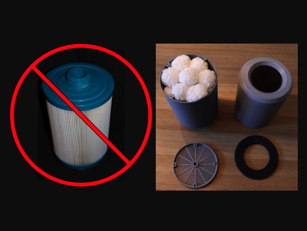 Pool Filter mit Skimmer — vue 1