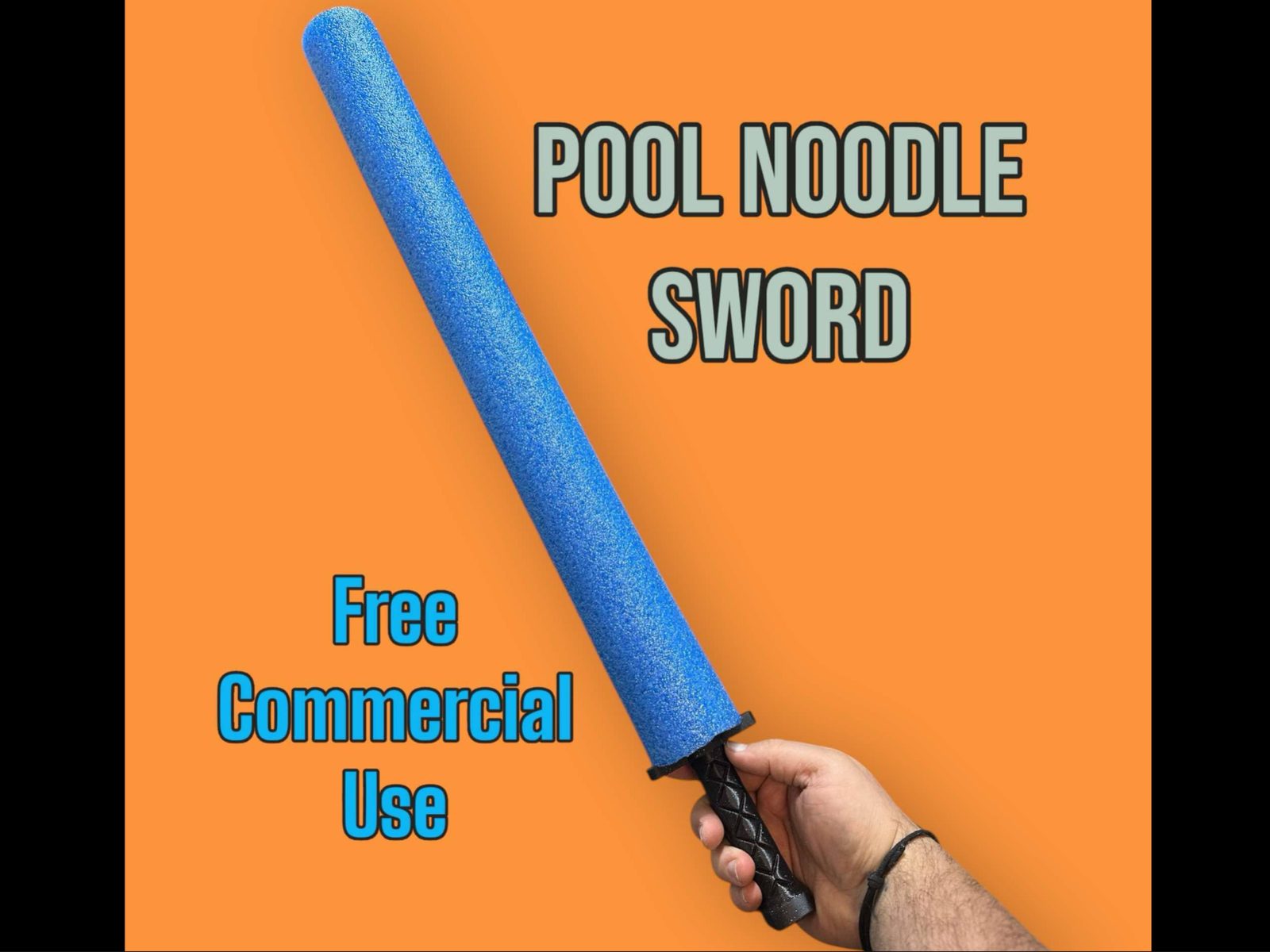 Pool Noodle Sword — vue 1