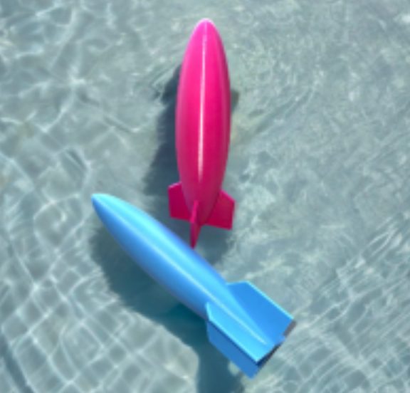 Pool Torpedo Dart — vue 1