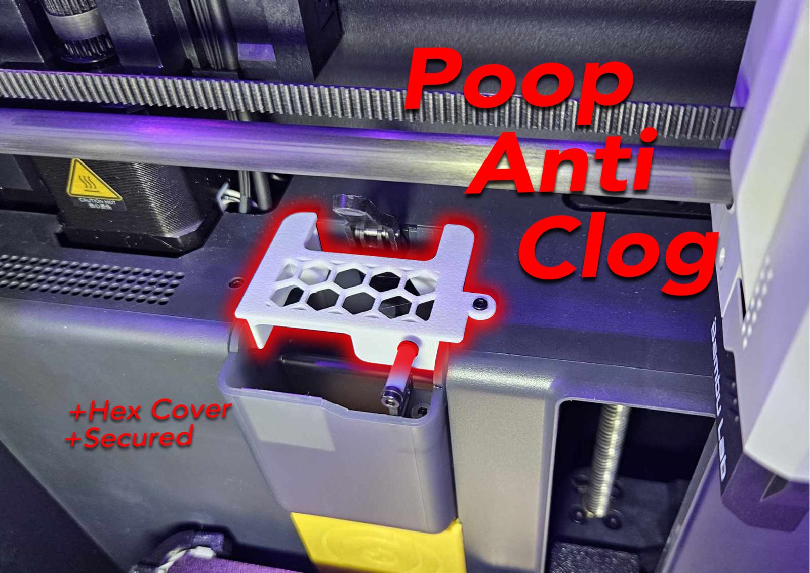 Poop Anti Clog Cover X/P Series — vue 1