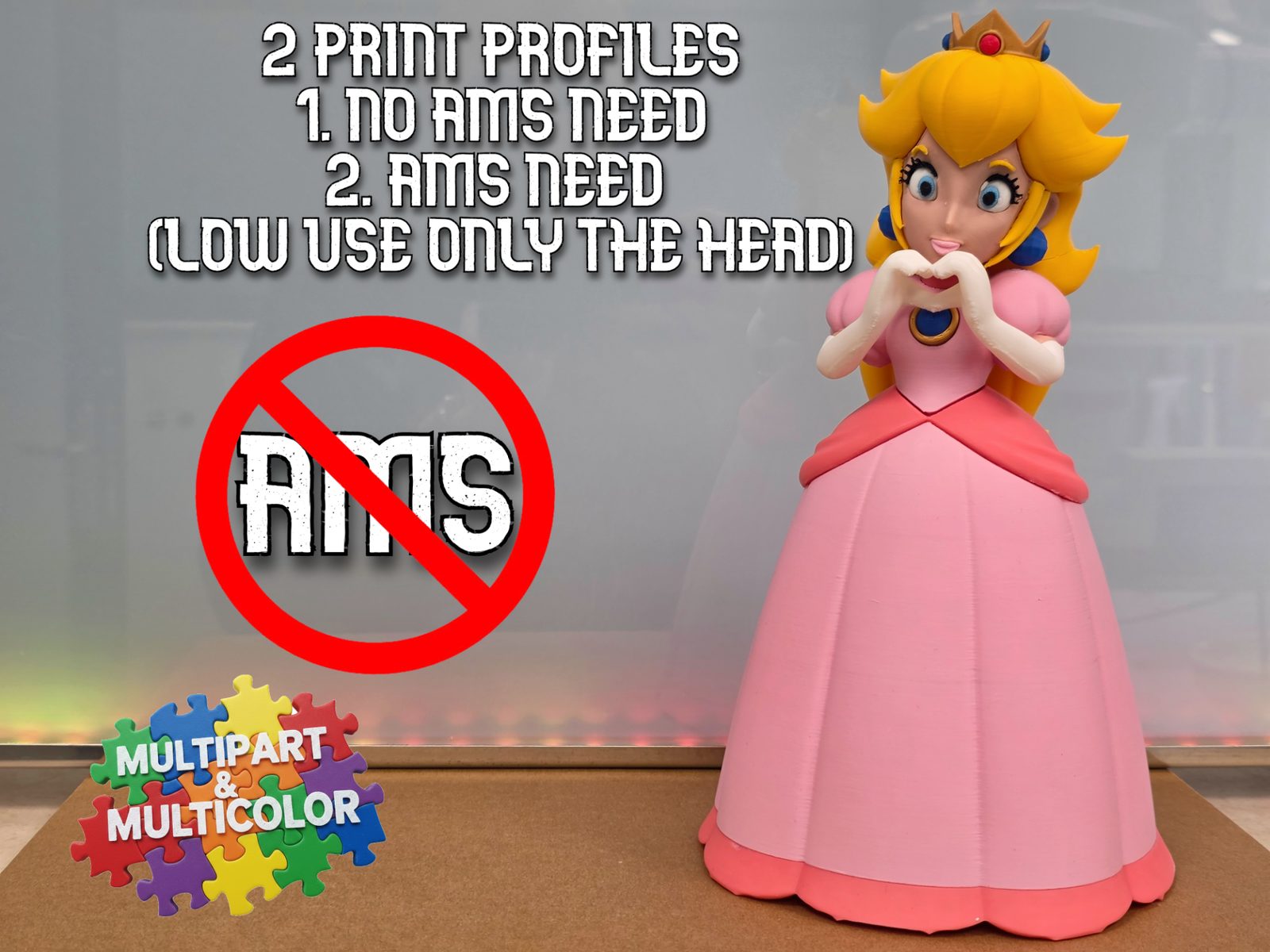 Princess Peach - MARIO / & MULTICOLOR — vue 1