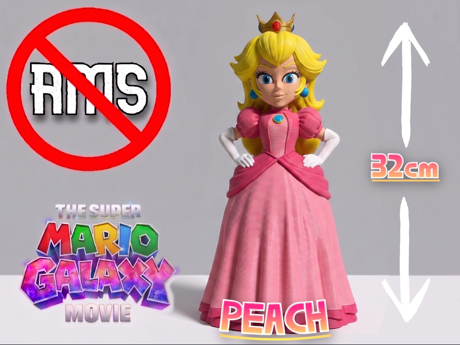 Princess Peach- Super Mario Movie — vue 1