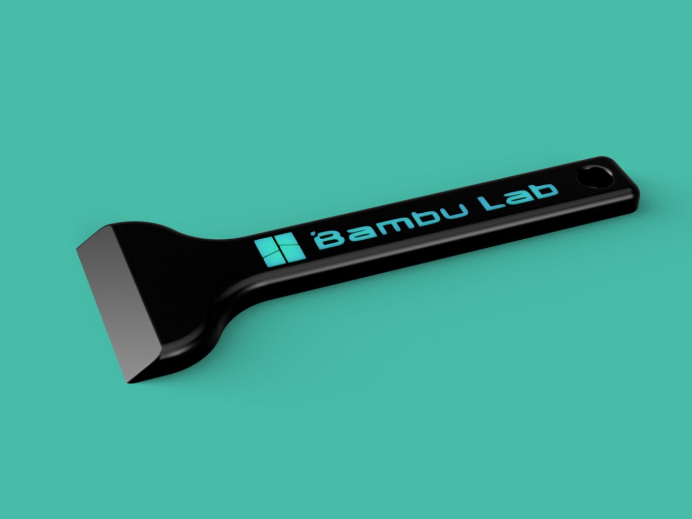 Print Bed Scraper extra strong Blade V2 Improved — vue 1