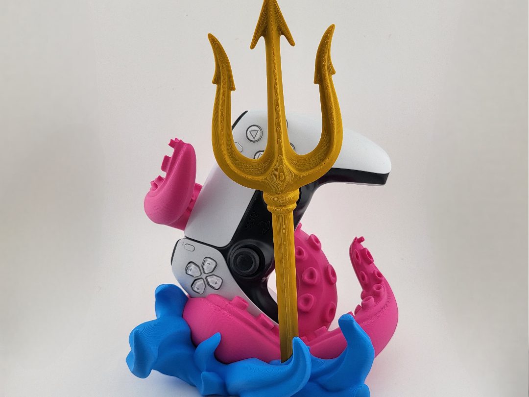 PS5 Controller Stand Tentacle PlayStation 5 Holder — vue 1