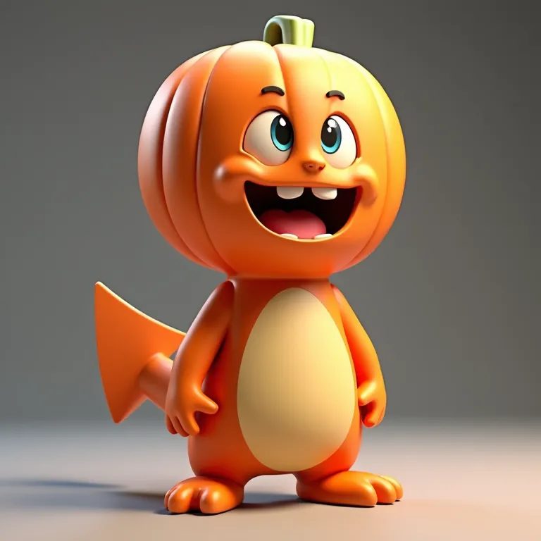 Pumpkin Charmander — vue 1