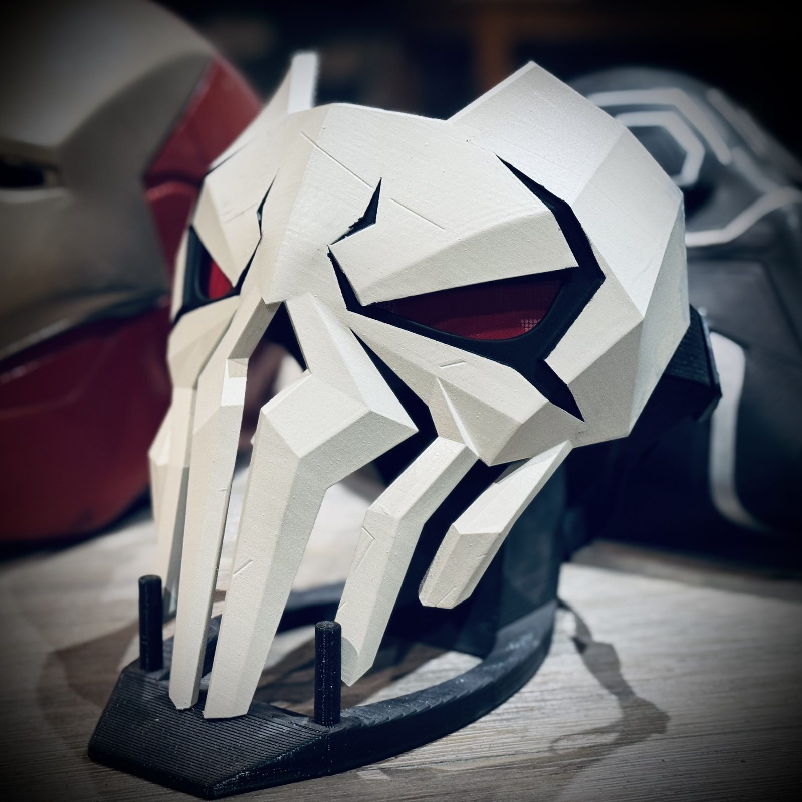 Punisher 2099 Marvel Rivals Inspired Mask — vue 1