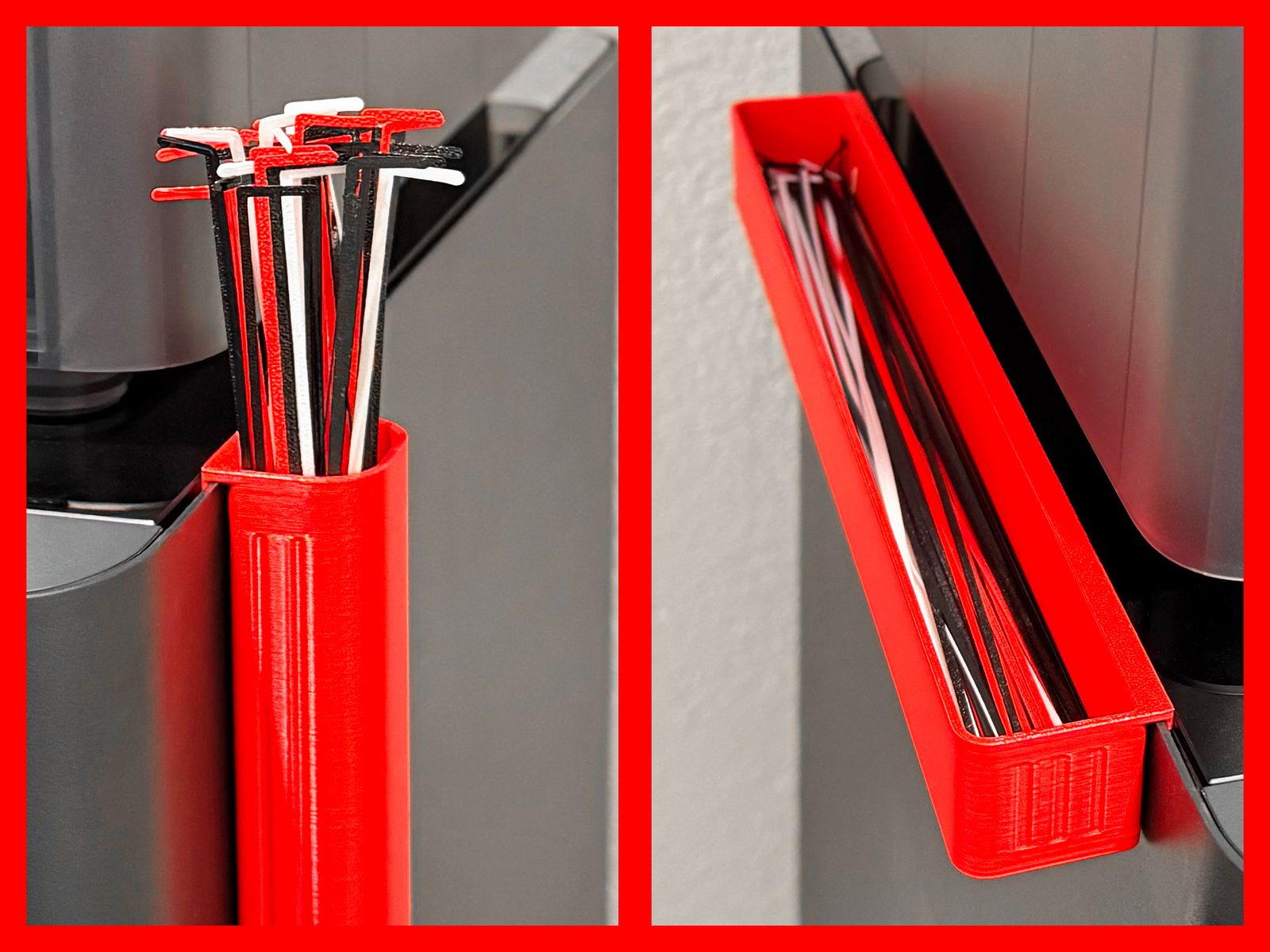 Purge Line Bin for P1 & X1 Poop Lines - 2 Versions — vue 1
