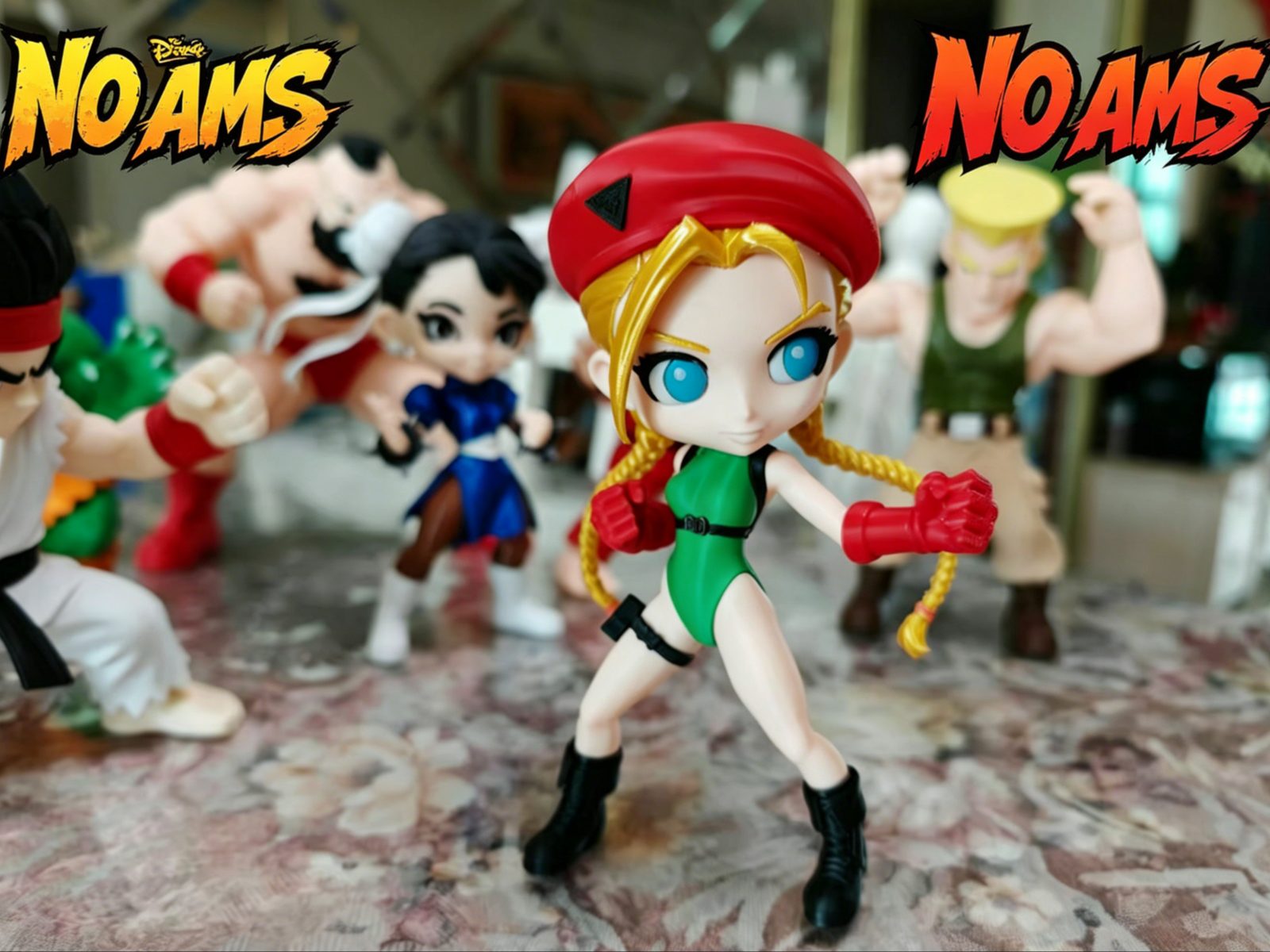 Q版街头霸王 嘉米 Cammy White 分件打印 （无需AMS） — vue 1