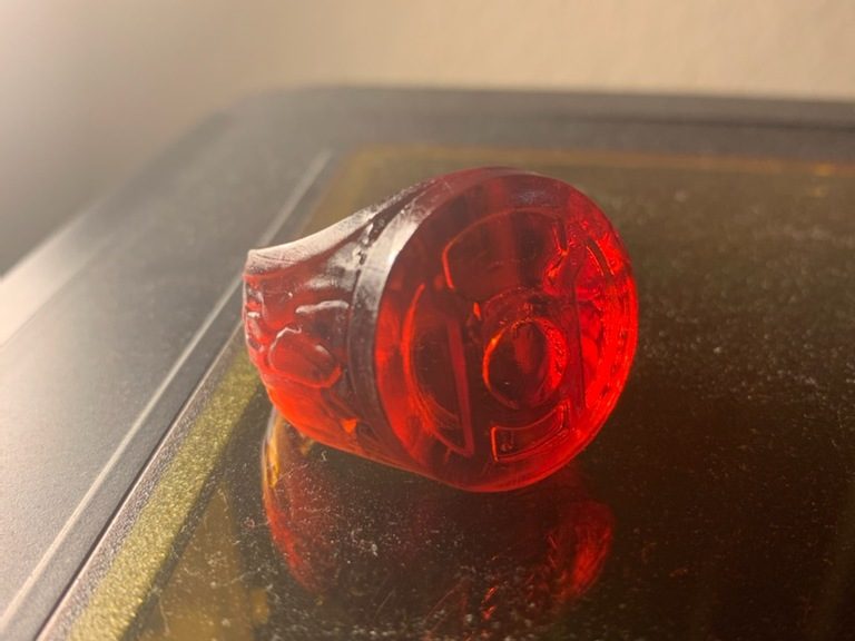 Red Lantern Ring — vue 1