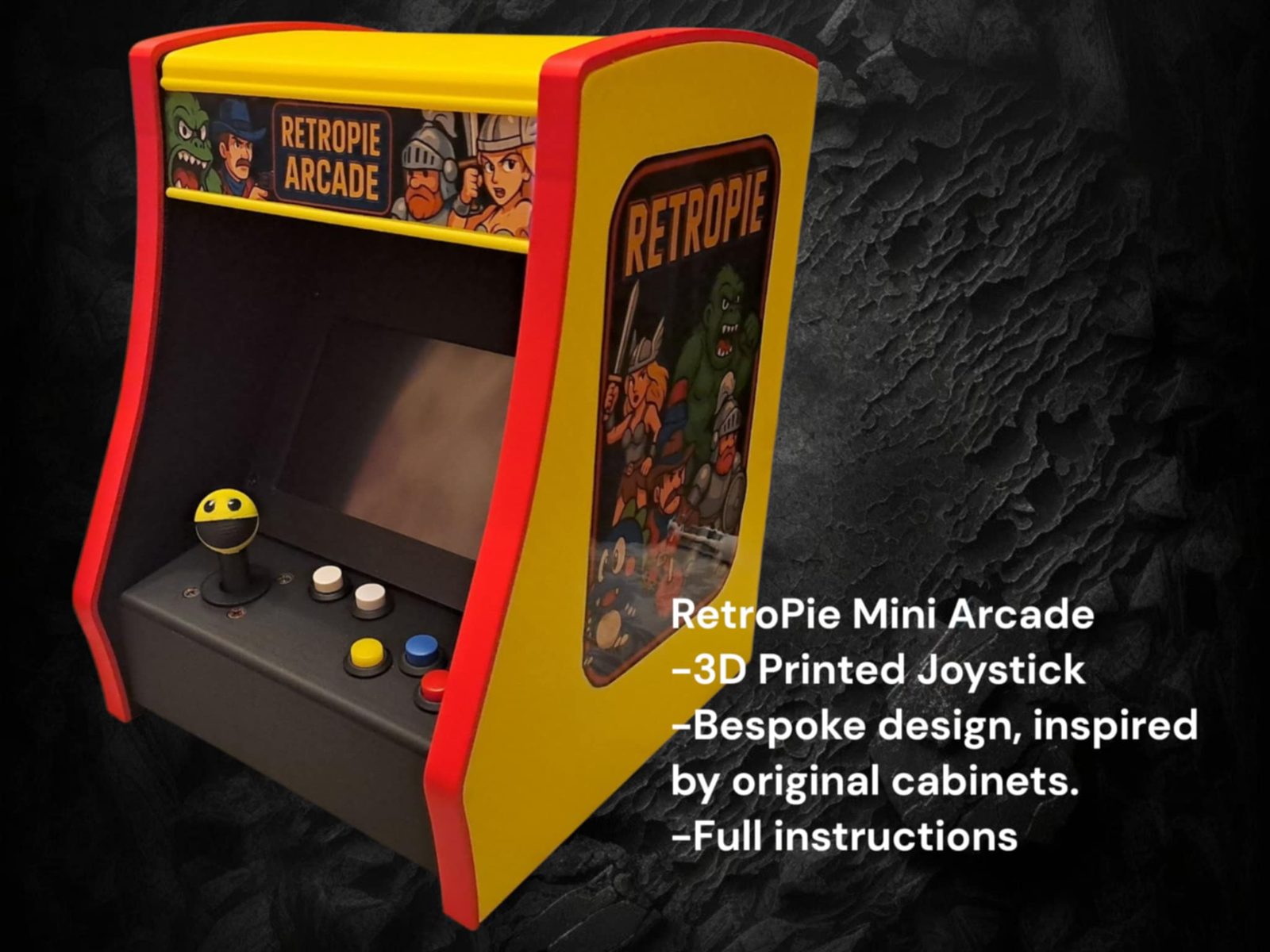 RetroPie Mini Arcade Machine - MiniPM — vue 1