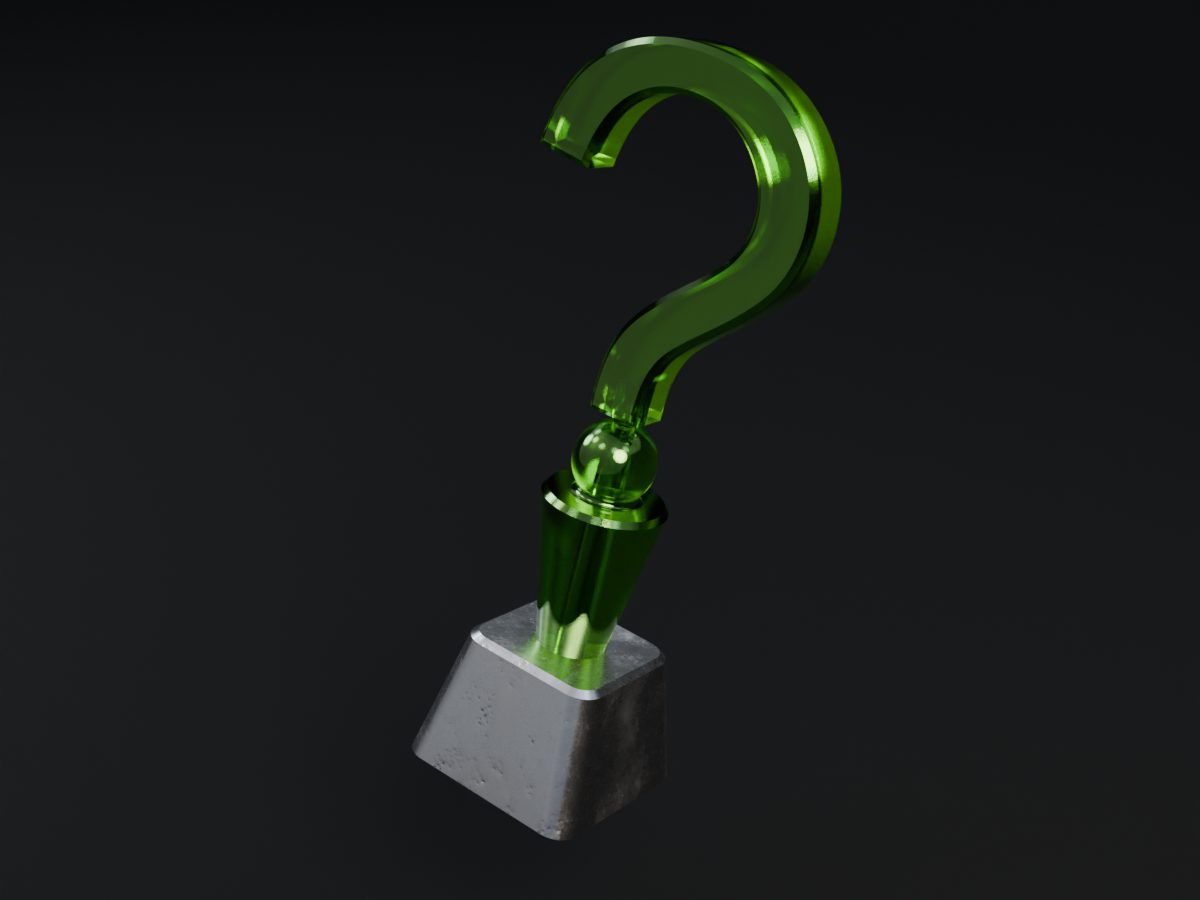 Riddler trophy — vue 1