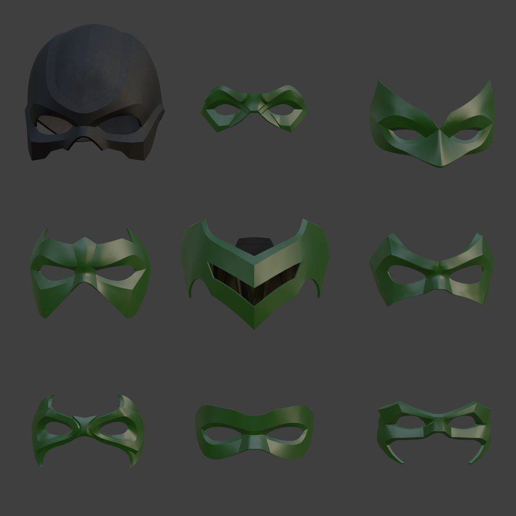 Robin Mask Pack — vue 1