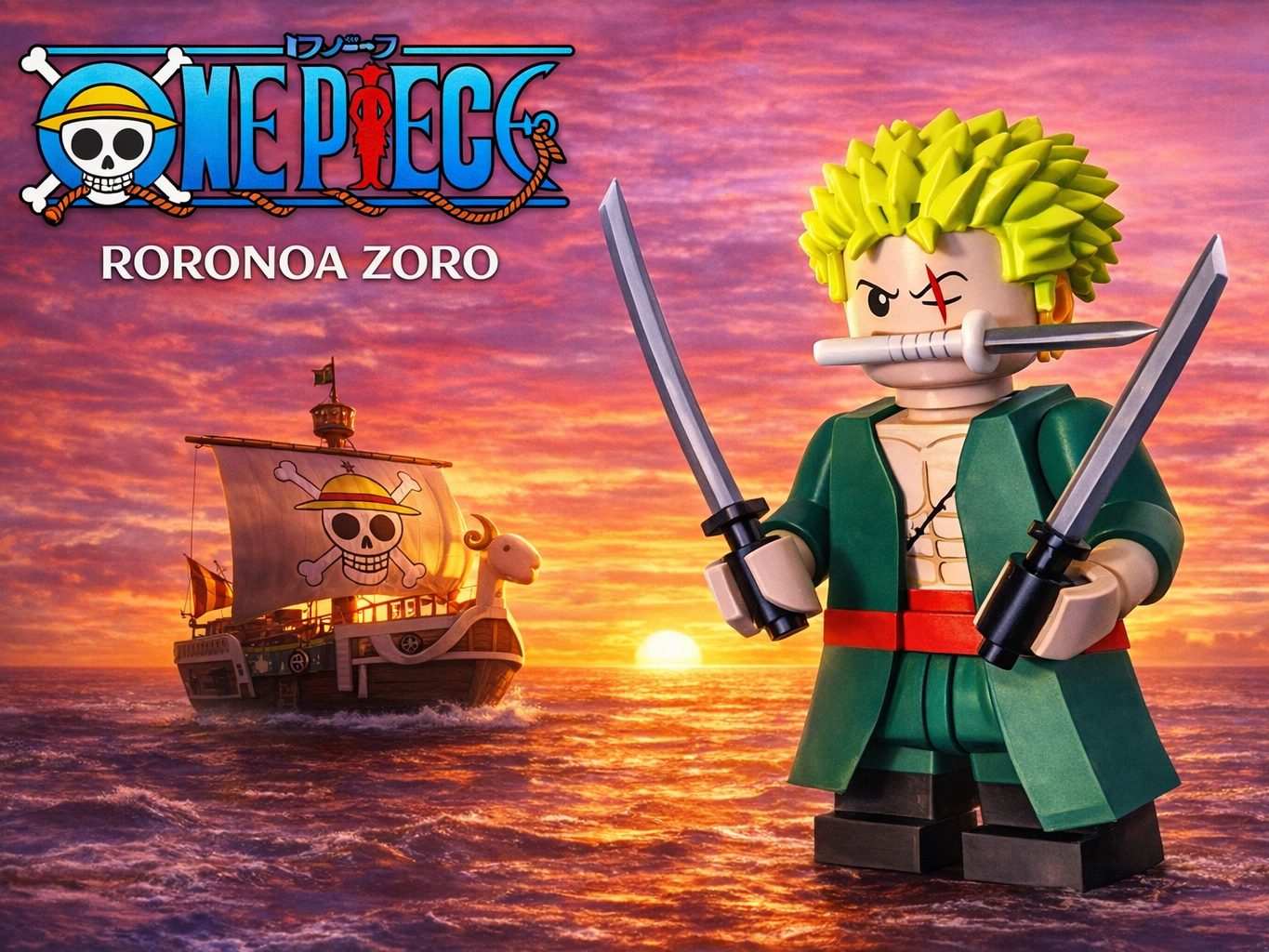Roronoa Zoro #02 Collection One Piece Anime Series — vue 1