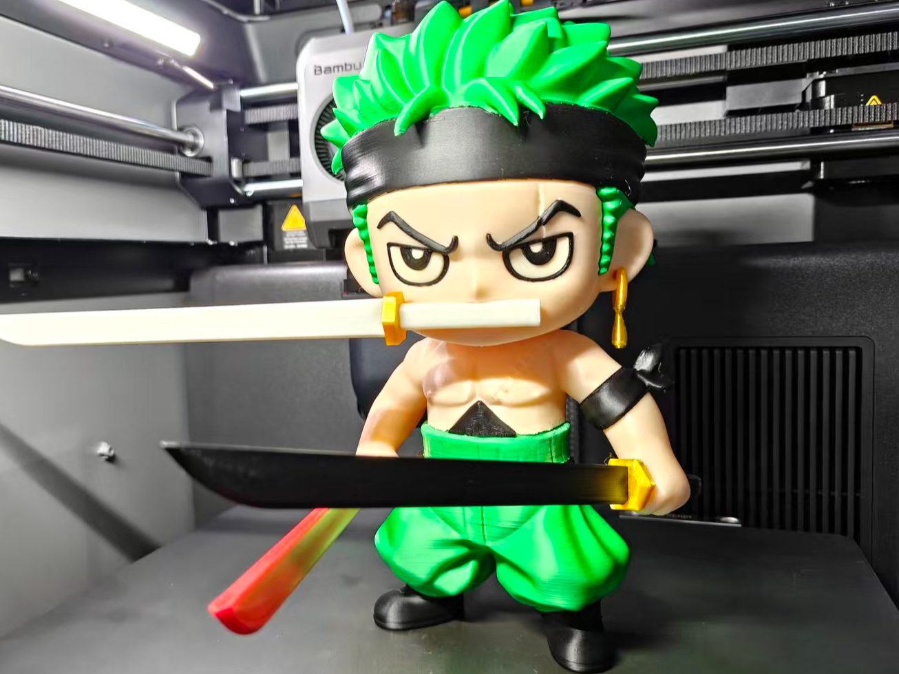 索隆 草帽海贼团 海贼王 罗罗诺亚·佐罗 Roronoa Zoro 剑士 三刀流 — vue 1