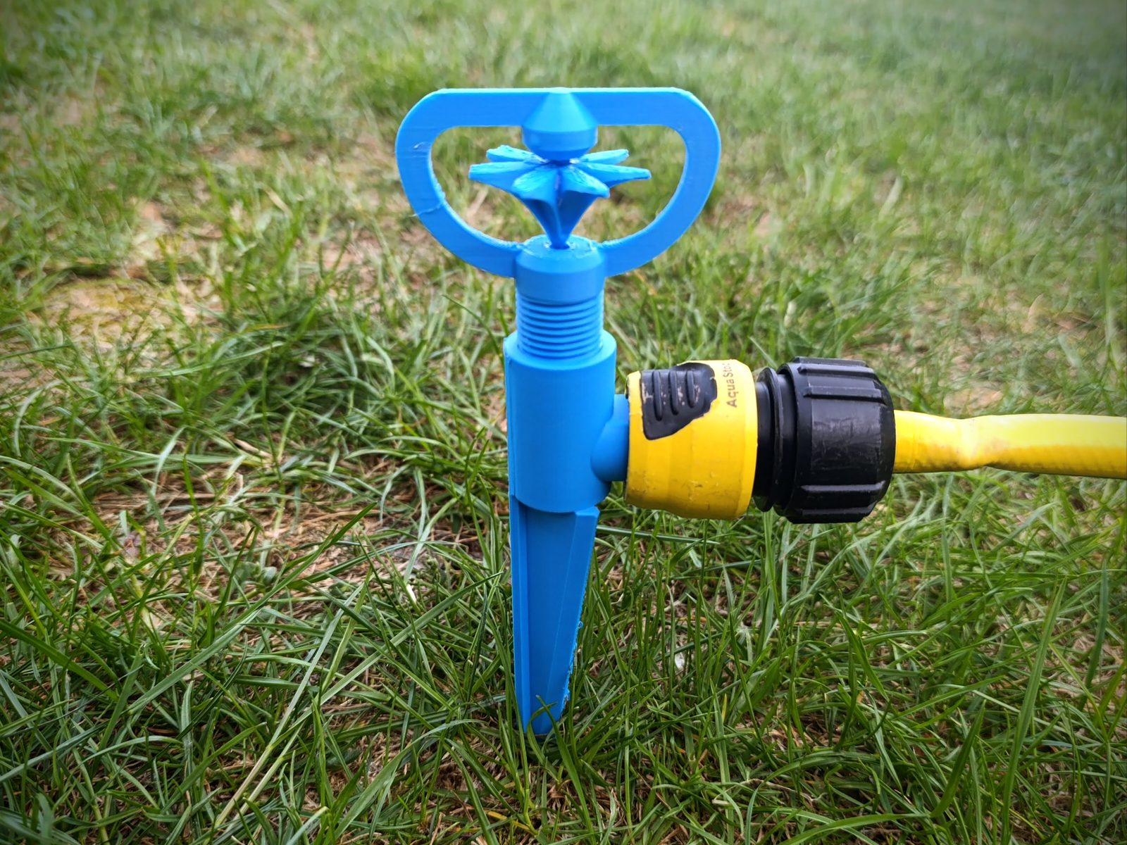 Rotating sprinkler — vue 1